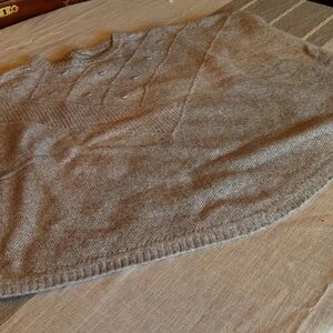 LOFT NWOT gray poncho